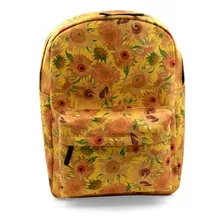 Mochila Amarilla Girasoles Vincent Van Gogh Backpack