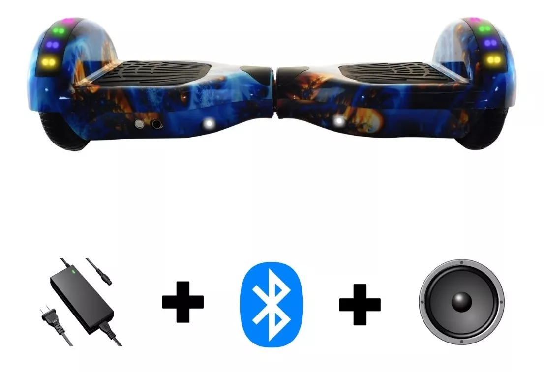 Patineta Smart Balance Speaker Bluetooth - Rebelde Eciclos