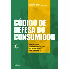 Código De Defesa De Consumidor, De Lafonte. Editora Editora Lafonte Ltda,lafonte, Capa Mole Em Português, 2021