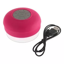 Parlante Ducha Bluetooth Resiste Agua Manos Libres Fucsia