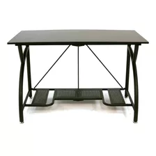 Mesa De Marco De Acero Plegable Multiusos, Escritorio D...