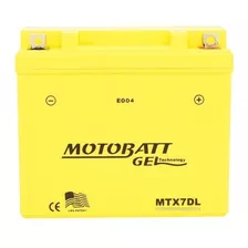 Batería Motobatt Gel Honda Cb125 E / E Storm / Cb1 -125 