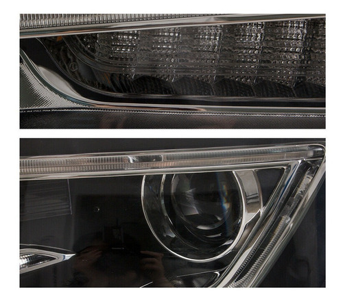 Faros  2011-2018 Vw Jetta Mk6 Gli Audi Led Proyector Drl  Foto 7