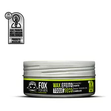 Modelador Capilar Wax Efeito Toque Seco 120g - Fox For Men