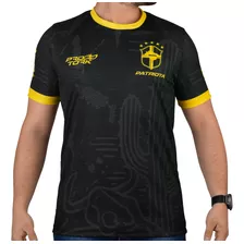 Camiseta Camisa Brasil Copa Mundial 2022 Torcedor Fanático