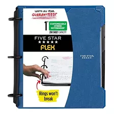 Carpeta De Notas Híbrida Five Star Flex, Carpeta De 1 Pulgad