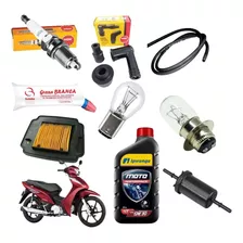 Kit Conjunto Para Revisão Honda Biz 125 2011 Até 2017