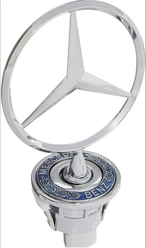Emblema Cofre Compatible Mercedes Benz Cromo Foto 9