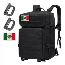 Mochila Táctica Militares Multifuncional De 45l Y Accesorios