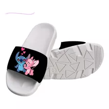 Chinelo Slide Lilo Stitch Love Sandalia Feminino Envio 24hrs