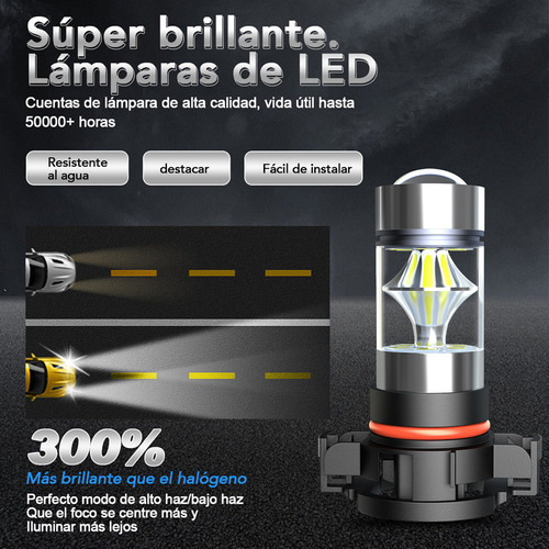 6000k Bombilla De Luz Led Blanca Para Dodge Journey 2010-18 Foto 8