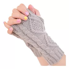 Par Luvas Feminina Tricot Acessorio Pulso Trico Cod. 1060.1