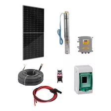 Kit Bomba Solar Sumergible Para Agua Kolos3-35-30-2 + Panel 