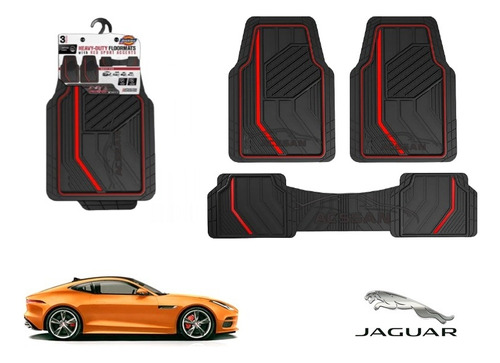 Tapetes Dks 3d Rojo Dickies Jaguar F-type 19-20 Foto 2