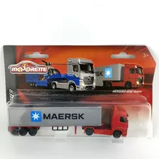 Majorette Escala 1:87 Mercedes-benz Actros 18 Cm Largo