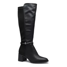 Bota Feminina Cano Longo Montaria Elegante Dakota Confort