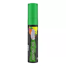 Giz Líquido Verde 15mm 25gr Brw Canetão Lousa Vidro Carro 