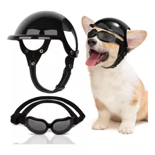 Slowton Casco Y Gafas Para Perros Pequenos Gafas De Sol Pa