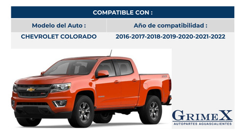 Espejo Chevrolet Colorado 2016-16-17-18-19-20-21-2022-22 Ore Foto 3