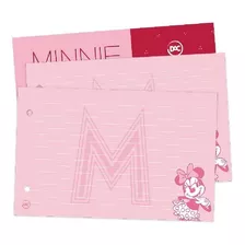 Refil Porta Fichas Minnie 80 Folhas Dac