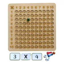 Aprende A Sumar Y Multiplicar Juego Didactico De Madera