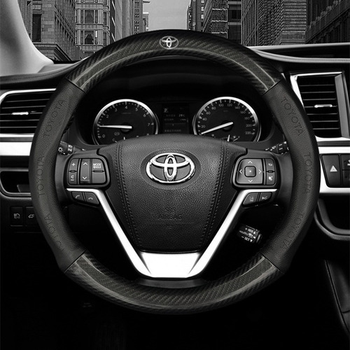 Funda De Fibra De Carbono Para Volante De Toyota Foto 2