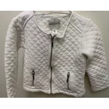 Campera Coniglio Nena Matelasé Blanca