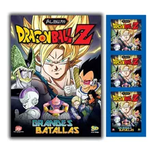 Álbum + 100 Sobres Figuritas Dragon Ball Z Grandes Batallas