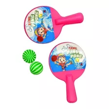 Juego De Ping Pong Para Niños 2 Paletas + 2 Pelotas 