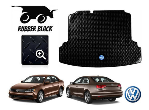 Tapete Cajuela Vw Jetta A6 2014 Marca Rubber Black Foto 2