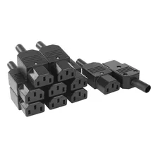 Conector De Adaptador De Corriente Hembra Iec320 C13 Ac...