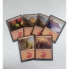 Lote De Magic Com 30 Terrenos Básico Montanha / Mountain Mtg