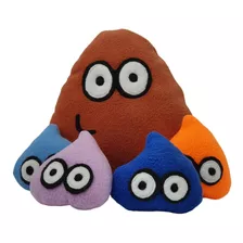  Pou Clásico 22 Cm Y 4 Pops 10 Cm No Peluche. Artesanal