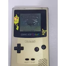 Gameboy Color Edição Limitada Pokémon Pikachu C/ Defeito