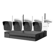 Oferta Kit Camaras Nvr 4 Ch Exterior Inalambricas Wifi 1 Tb