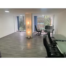 Condesa, Oficina 48m2, Baño, 2 Privados, Vista Arbolada, Muy Cerca Parque México