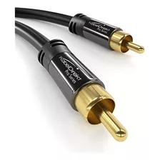 Cable De Subwoofer Kabeldirekt Rca, Cable (6 Pies De Corto, 