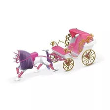Carruagem Real Infantil Para Boneca Barbie