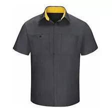 Camisa De Manga Corta De Rendimiento Para Hombre Red Kap Oil