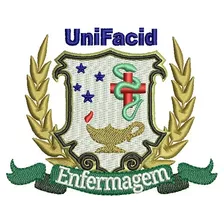 Matriz De Bordado - Brasão Enfermagem Unifacid