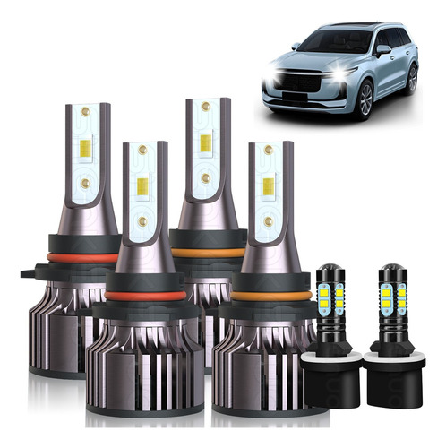 Kit De Focos Led H9 H11 5202 Para Pontiac G8 2008-2009