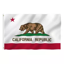 Bandera Del Estado De California Anley Fly Breeze De 4 X 6 P