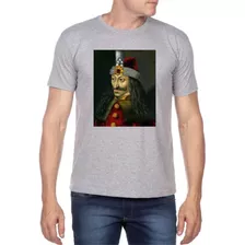 Camiseta Conde Dracula - Vlad Tepes Arte Exclusiva R1