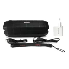 Kit Caixa Alto-falante Som Dr-101 Carregador Bluetooth