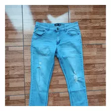 Pantalón De Jeans Jjo Denim Skinny Fit De Hombre Azul