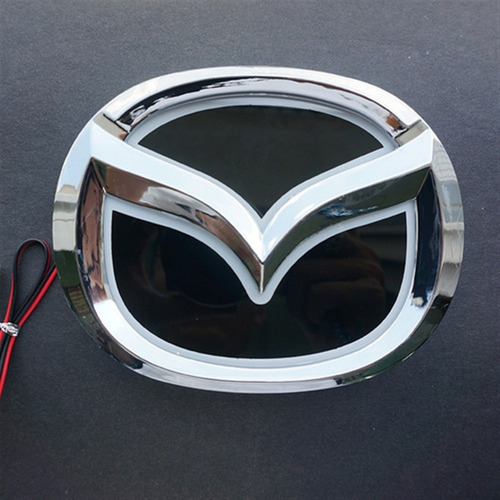 Luz Led De Con Logotipo De Coche 5d Para Mazda De 10,1x8,2cm Foto 3