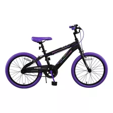 Bicicleta Para Niño De Montaña Neon Rodada 20 Kubor Color Violeta Tamaño Del Cuadro 20 