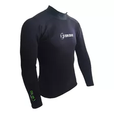 Camiseta Fun Dive Neoprene 1,5 Mm Manga Longa Térmica Pesca