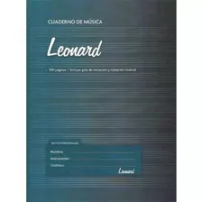 Leonard Lnd50 Cuaderno Pentagramado 50 Hojas Espiralado
