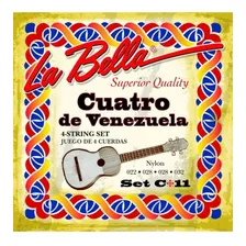 Set De Cuerdas Para Cuatro Venezolano La Bella C11